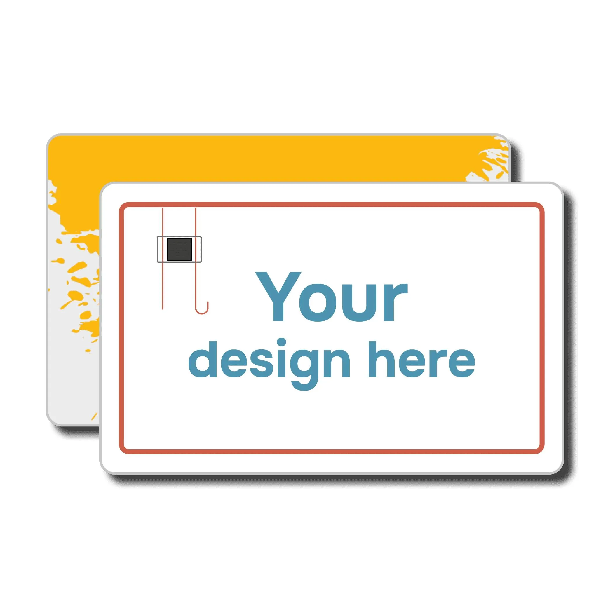 13.56MHz Printed RFID Card  (Fudan 1K)