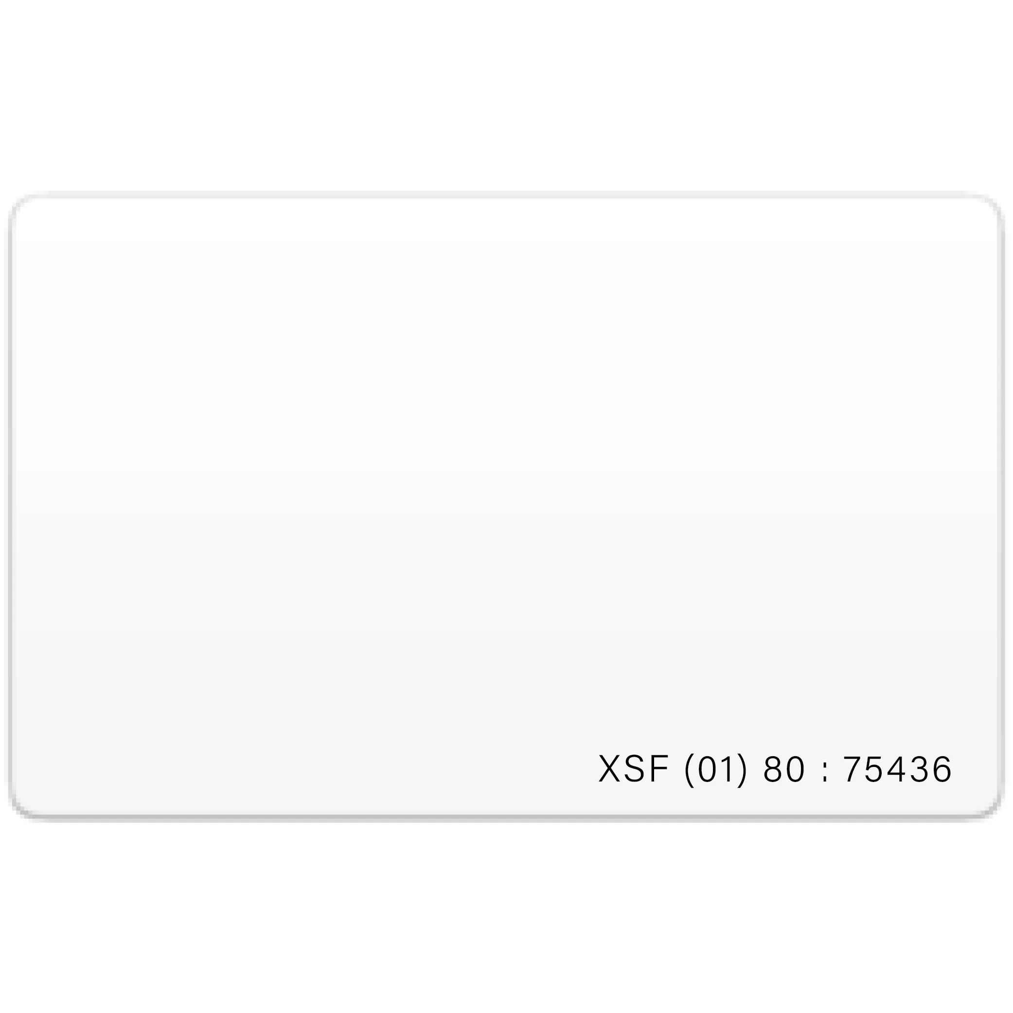 NT6126 (Kantech ioProx XSF/26bit, ISO7810, for print Compatible) Blank RFID Card